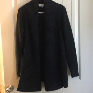Black cardigan